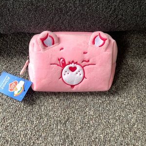 Carebear pink makeup bag